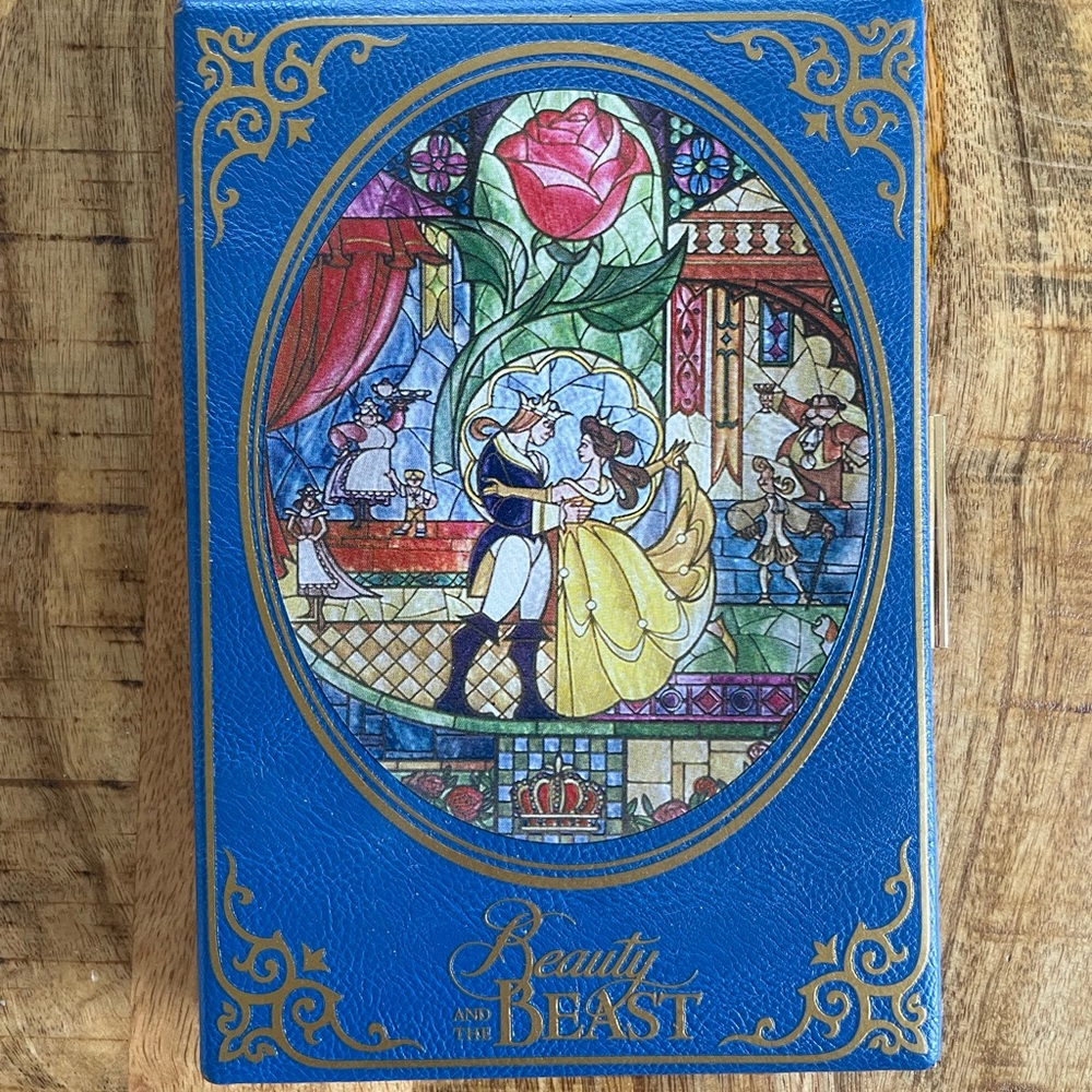 Beauty and the Beast Book Clutch